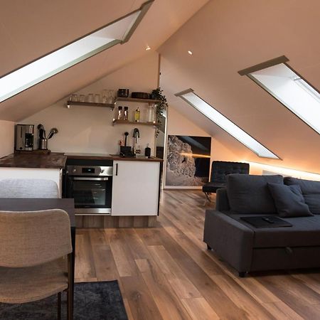 Апартаменты Scenic Penthouse - Ocean View & Skylight Windows Siglufjordur Экстерьер фото